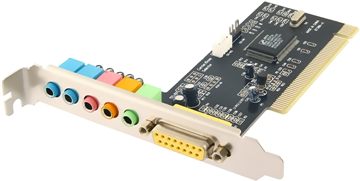 Sabrent 6-Channel 5.1 PCI Sound Card SBT-SP6C 驅動程式