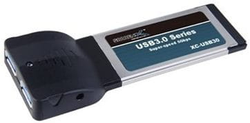 Sabrent USB 3.0 2-Port Notebook ExpressCard XC-USB30 驅動程式