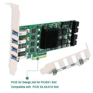 FebSmart FS-4C-U8S-Pro (4 Channel 8 Ports PCIE USB 3.0 Card) 驅動程式