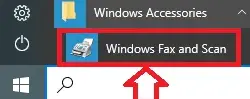 Windows 傳真與掃​​描