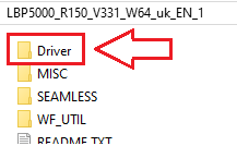 開啟解壓後的資料夾，確認裡面有這個檔案：...\Driver\