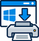 Windows 更新與手動新增印表機